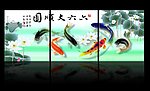 荷花鱼乐图