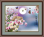 国画兰花