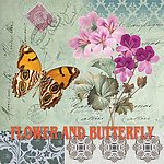 欧美花卉装饰画