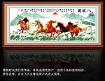 八骏全图