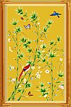 手绘花鸟