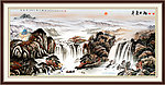国画山水画
