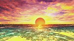 海上升明月视频素材