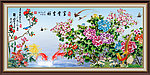 壁纸壁画 花开富贵