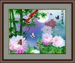 竹子 牡丹