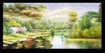 欧式风景油画