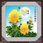 国画 牡丹