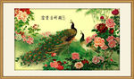花开富贵牡丹图