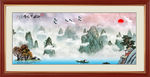 国画山水画