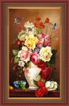 花卉油画