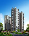 住宅楼效果图