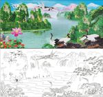 山水画