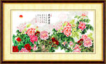 花开富贵牡丹图