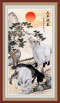 古画三阳开泰