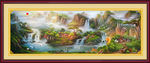 聚宝盆油画