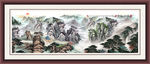 大好河山装饰画