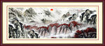 高山流水装饰画