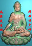 精雕图源文件 佛像精