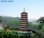 阁楼古塔