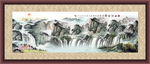 国画山水装饰画