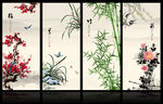 梅兰竹菊