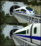 高铁 隧道 轨道