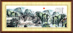 国画山水装饰画