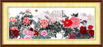 牡丹花装饰画