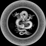 龙灰度图
