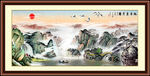 国画山水画