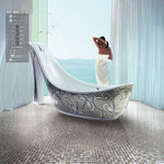 浴缸瓷砖铺贴分层