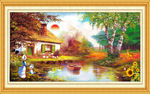 风景油画 山水油画