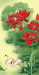 荷花玄关