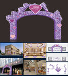 购物中心门头设计(美钻节)