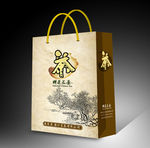 茶叶手提袋（展开图）