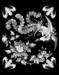 凤凰门灰度图