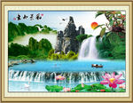 山水画 山水风景