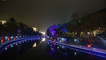 湘江河灯光夜景