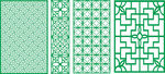 雕花隔断 镂空花形 台板雕刻