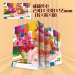 美容SPA手提袋展开图PSD