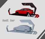 汽车活动展台3Dmax