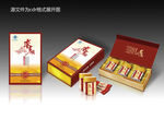 保健品包装展开图