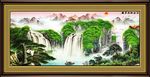 山水国画图