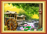 山水画 山水风景