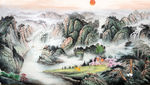 山水画