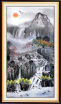 山水画  山水风景
