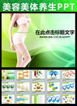 美容美体减肥女性健康教育PPT