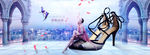 淘宝天猫女鞋海报模版