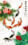 竖版花鸟画