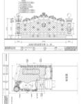 铁门设计CAD图纸